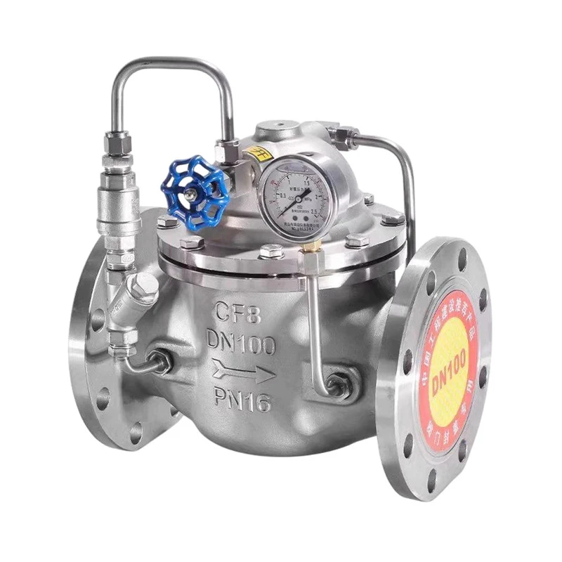300X Stainless Steel Slow-Closing Check Valve